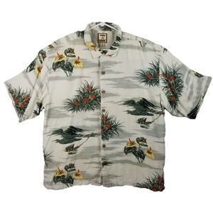 Tommy Bahama Men's 100% Silk Size XL